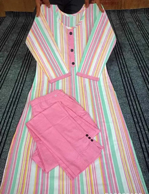 SS OUTFITS Women Kurti Pant Dupatta Set