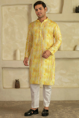 LEMONX Men Kurta Pyjama Set