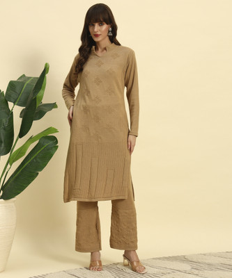 CANBLAR Women Kurta Palazzo Set