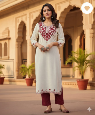 HUMRAAH Women Kurta Pant Set