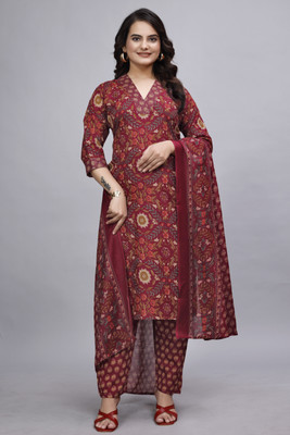 KALAVRITTA Women Kurti Pant Dupatta Set