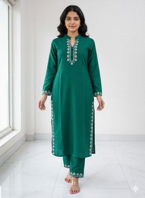 Munibaas Collection Women Kurti Pant Set