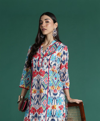 Indo Era Women Kurta Pant Set