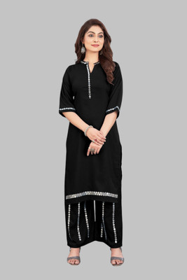 Hangerdesginer Women Kurta Palazzo Set