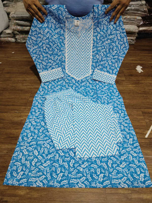 FARMAN COLLECTION Women Kurti Palazzo Set