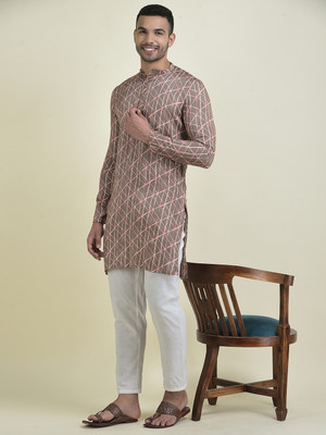 DEYANN Men Kurta Pyjama Set