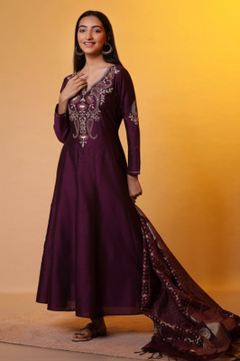 Aurelia Women Kurta Churidar Dupatta Set