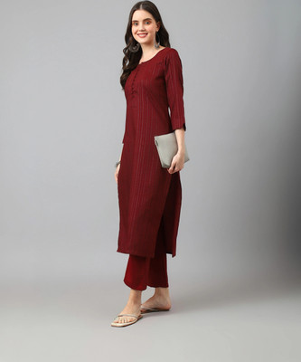 Fourleaf Women Kurta Pant Set