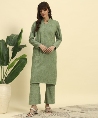 CANBLAR Women Kurta Palazzo Set