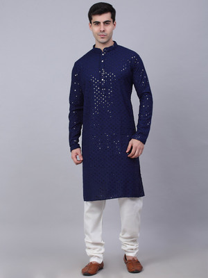 Jompers Men Kurta Churidar Set