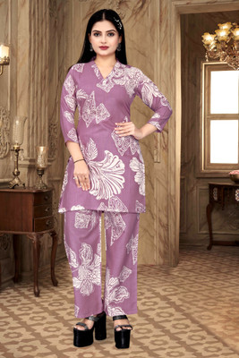 Lucyrao Fashion Women Kurti Pant Set