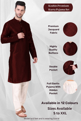Koshin Men Kurta Pyjama Set