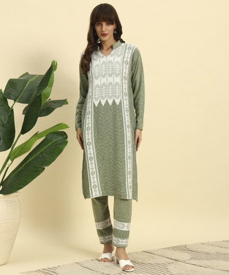 CANBLAR Women Kurta Palazzo Set