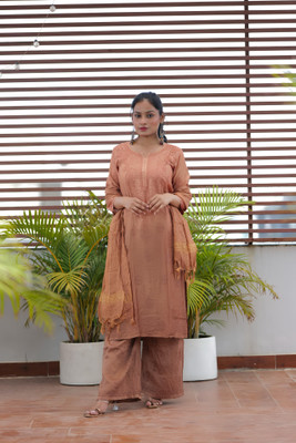 Lucknavi Adaa Women Kurta Palazzo Dupatta Set