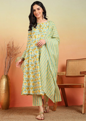 Yash Gallery Women Kurta Pant Dupatta Set