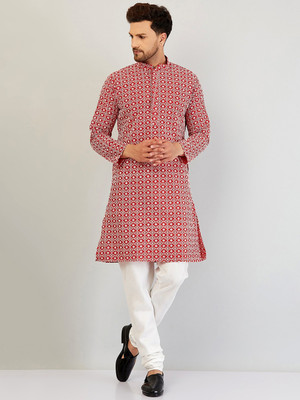 ARMAAN ETHNIC Men Kurta Churidar Set
