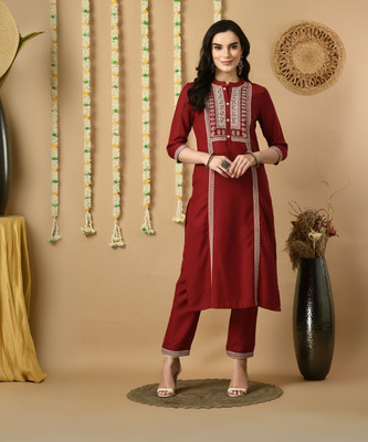 Meesan Women Kurta Pant Set