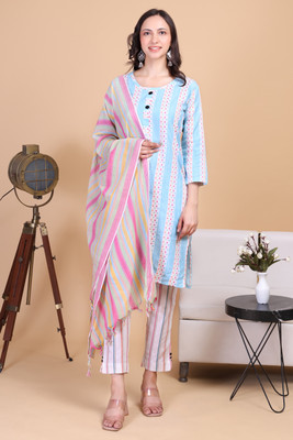 PRO STYLE FASHION Women Kurti Pant Set