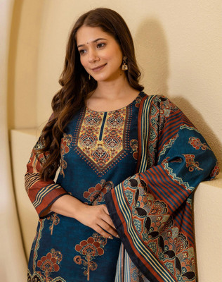 Skylee Women Kurta Pant Dupatta Set