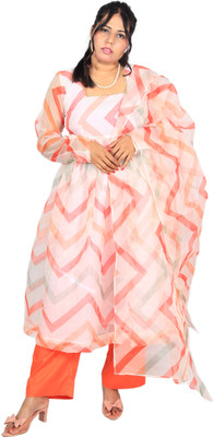 OMPALI CLOTHING Women Kurta Palazzo Dupatta Set