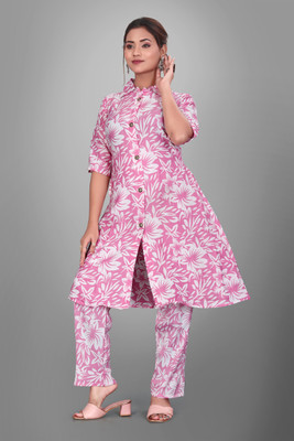 Look Classic Women Ethnic Top Pant Set