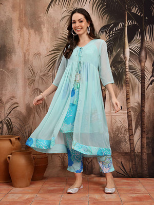 Sangria Women Kurta Pant Set