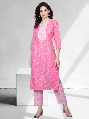 Ramjanki Fab Women Kurta Pant Set