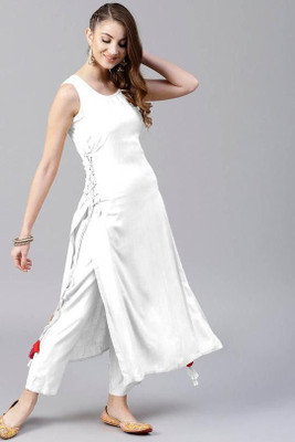 ZYXA Women Kurti Pant Set