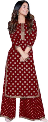 DIA TRENDS Women Kurti Palazzo Set