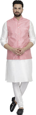 B BEN Men Kurta Pyjama Ethnic Jacket Set