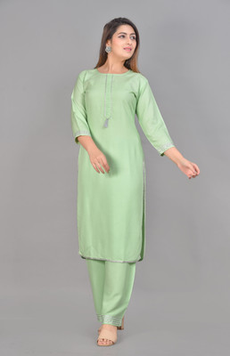 Deep Fashion Women Kurta Palazzo Set