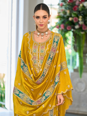 Indo Era Women Kurta Pant Dupatta Set