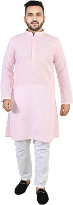 Qtsy Men Kurta Pyjama Set