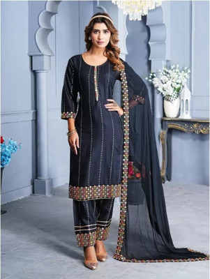 Koteshwar Women Kurti Pant Dupatta Set