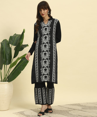 CANBLAR Women Kurta Palazzo Set