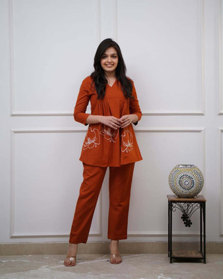 Gunatva Traders Tunic Pant Co-ords Set