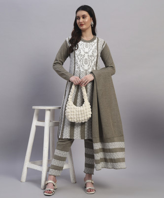 QUIN FLETCHER Women Kurta Pant Dupatta Set