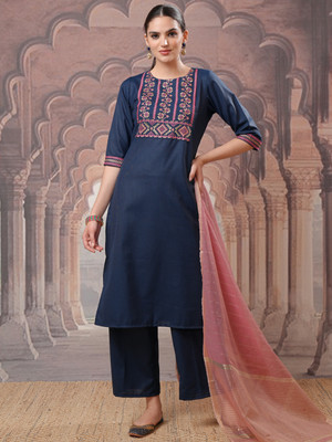 Vishudh Women Kurta Palazzo Set