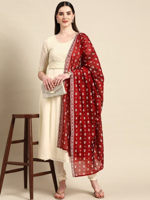 ANOUK Women Kurta Churidar Dupatta Set