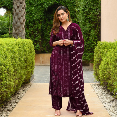 anushansa Women Kurta Pant Dupatta Set