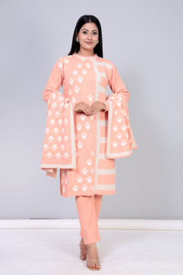 The Zigar Studio Women Kurta Pant Dupatta Set