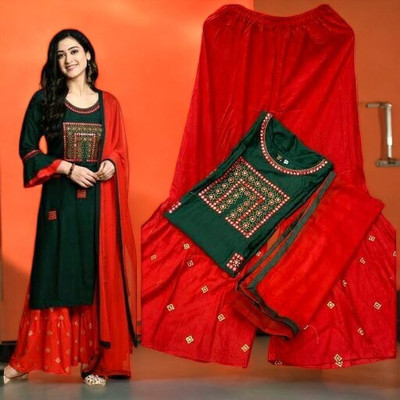 VAANSH CREATION Women Kurta Pant Dupatta Set