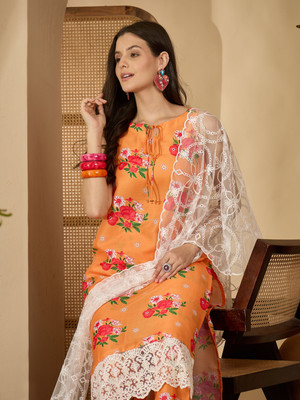 Sangria Women Kurta Palazzo Set