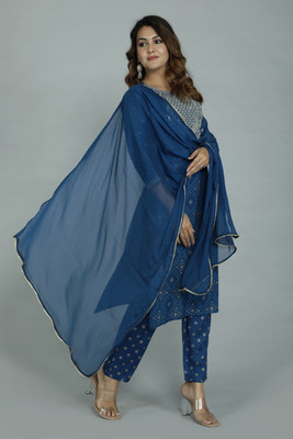 Patni Ethnic Women Kurta Pant Dupatta Set