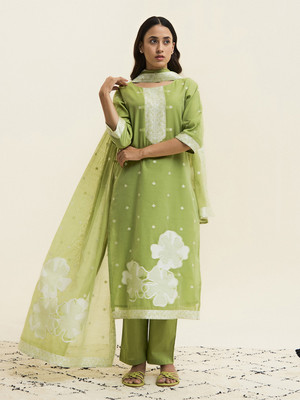 Jaipur Kurti Women Kurta Pant Dupatta Set