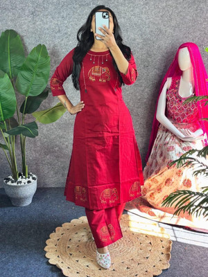 Chitranjali Women Kurti Palazzo Set