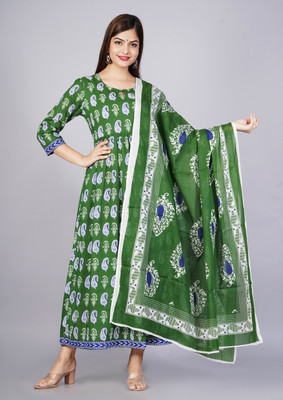 KurtiPedia Women Kurta Dupatta Set