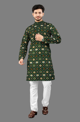 DHASU TRENDZ Men Kurta Pyjama Set