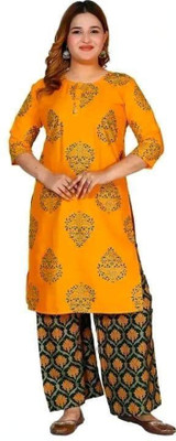 Aravli Creation Women Kurti Palazzo Set