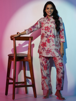 LIBAS Women Shirt Palazzo Set